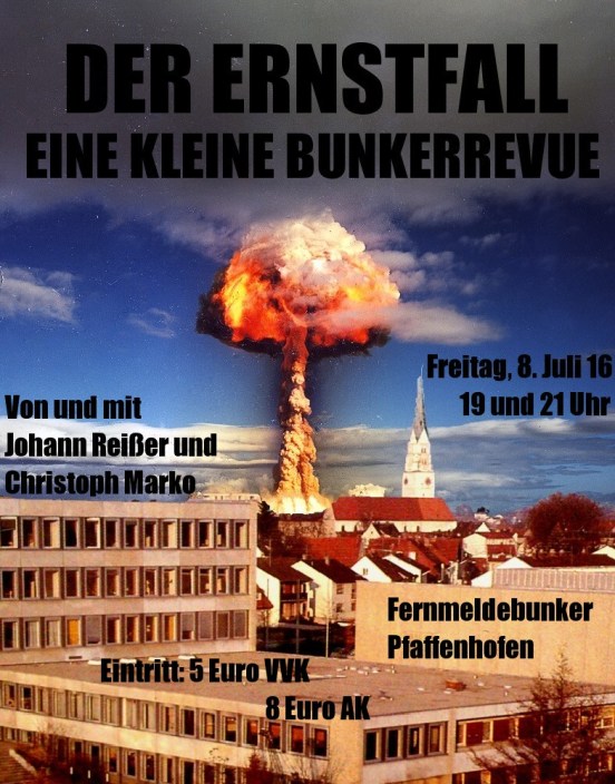 Pfaffenhofen Ernstfall Bunker 1 mit Text